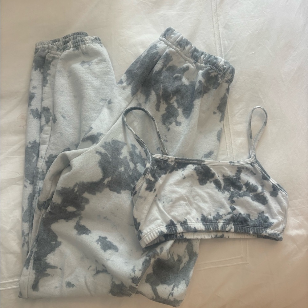 Fruit of the Loom Gray Tie-Dye Set